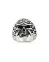 Yield Of Men Silver Skull Ring