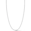 Yield Of Men Sterling Silver Ball Chain Necklace In Gray