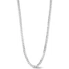 Yield Of Men Sterling Silver Curb Chain Necklace In Metallic