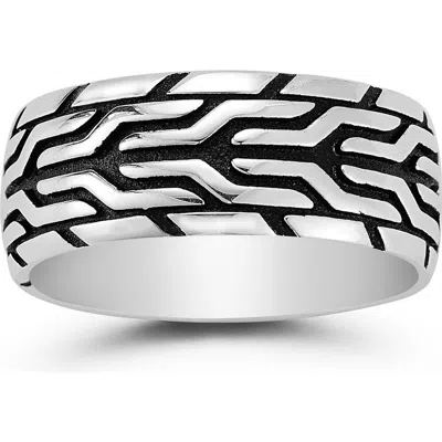 Yield Of Men Sterling Silver Ring