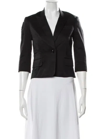 Pre-owned Yigal Azrouël Blazer In Black