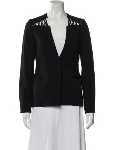 Pre-owned Yigal Azrouël Blazer W/ Tags In Black