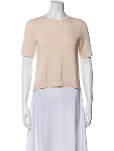 Pre-owned Yigal Azrouël Cashmere Crew Neck Sweater In Pink