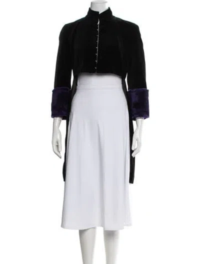 Pre-owned Yigal Azrouël Coat In Black