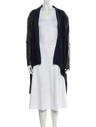 Pre-owned Yigal Azrouël Coat In Black