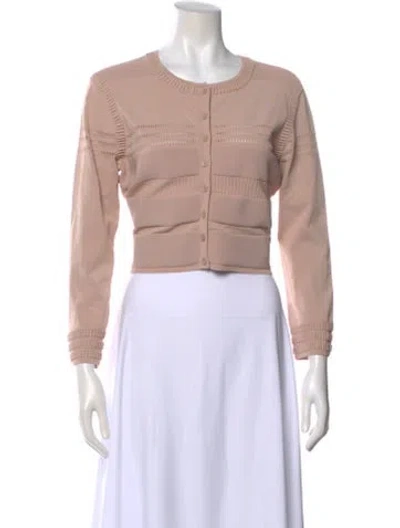 Pre-owned Yigal Azrouël Crew Neck Sweater In Neutral