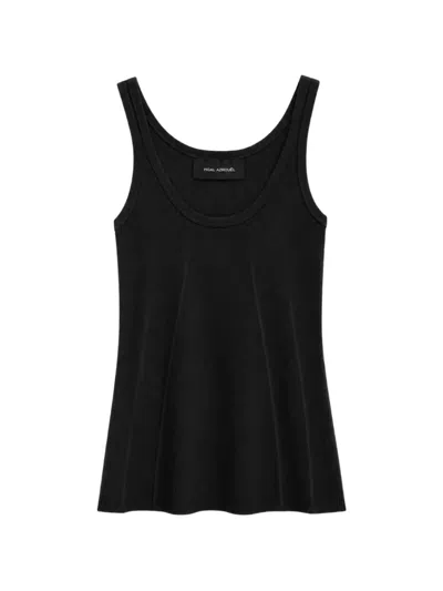 Yigal Azrouël Fine-rib Tank Top In Blue