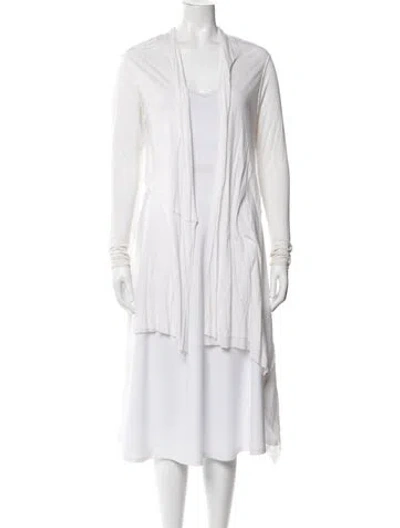 Pre-owned Yigal Azrouël Jacket In White