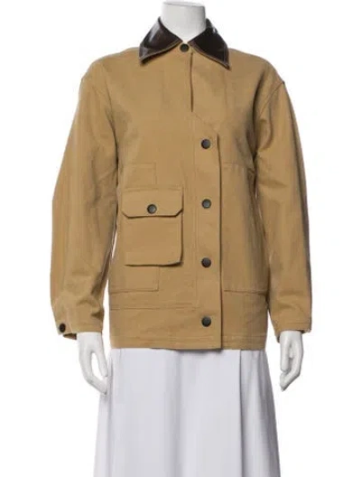 Pre-owned Yigal Azrouël Jacket In Yellow
