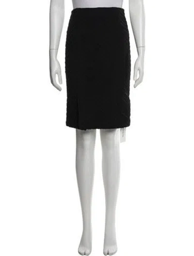 Pre-owned Yigal Azrouël Knee-length Skirt In Black