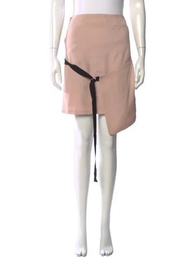 Pre-owned Yigal Azrouël Mini Skirt In Pink