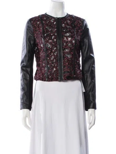Pre-owned Yigal Azrouël Printed Evening Jacket In Multi