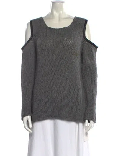 Pre-owned Yigal Azrouël Scoop Neck Sweater In Multi