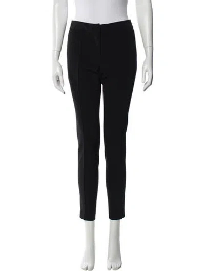 Pre-owned Yigal Azrouël Skinny Leg Pants In Black