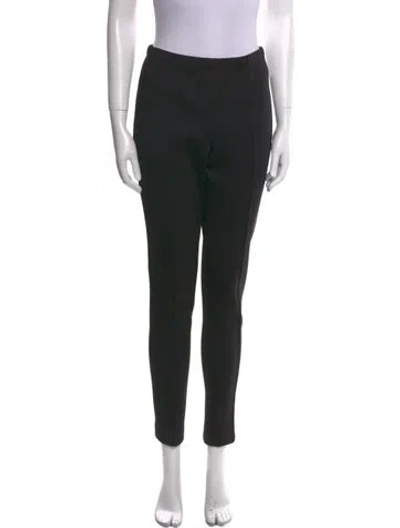 Pre-owned Yigal Azrouël Skinny Leg Pants In Black