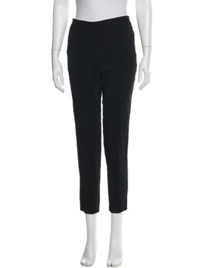 Pre-owned Yigal Azrouël Skinny Leg Pants In Black