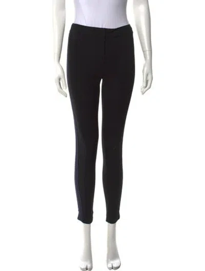 Pre-owned Yigal Azrouël Skinny Leg Pants In Black