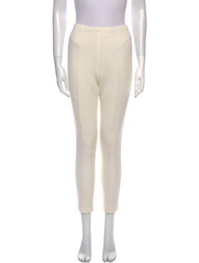Pre-owned Yigal Azrouël Skinny Leg Pants In Neutral