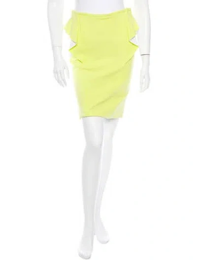 Pre-owned Yigal Azrouël Skirt W/ Tags In Multi
