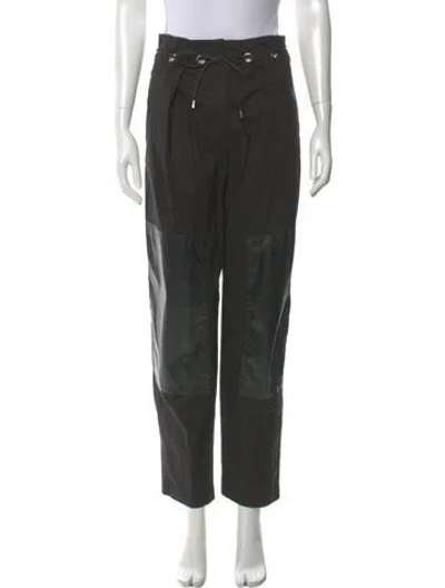 Pre-owned Yigal Azrouël Straight Leg Pants W/ Tags In Green