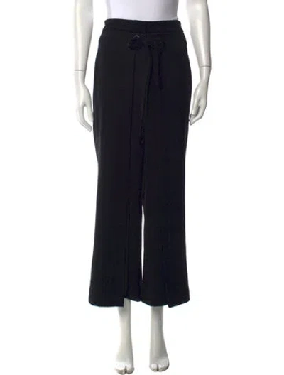 Pre-owned Yigal Azrouël Wide Leg Pants W/ Tags In Black