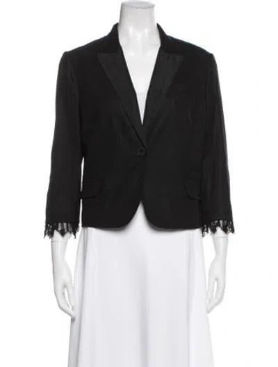 Pre-owned Yigal Azrouël Wool Blazer In Black