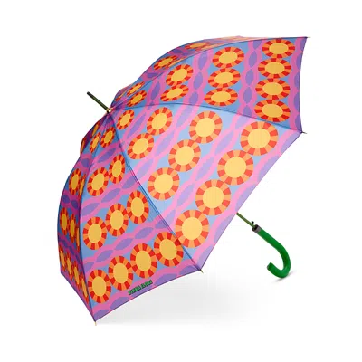 Yinka Ilori Orun Umbrella In Purple