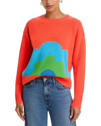 Yinka Ilori X Bloomingdale's Cherish Your Magic Cashmere Sweater - Exclusive In Orange