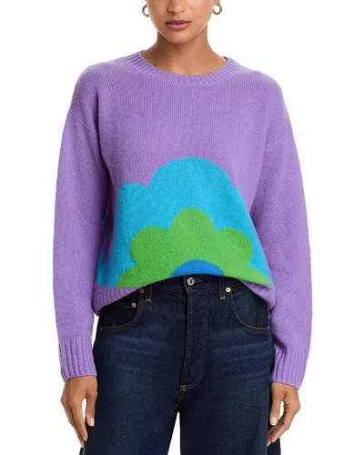 Yinka Ilori X Bloomingdale's Cherish Your Magic Cashmere Sweater - Exclusive In Purple