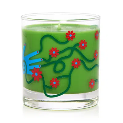 Yinka Ilori X Joya Home Is Magical Candle In Green