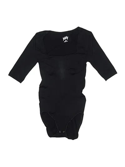 Pre-owned Yitty Bodysuit In Black