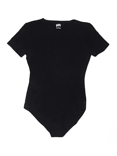 Pre-owned Yitty Bodysuit In Black