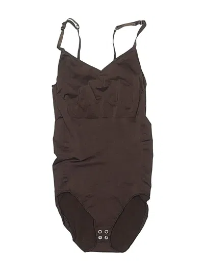 Pre-owned Yitty Bodysuit In Brown