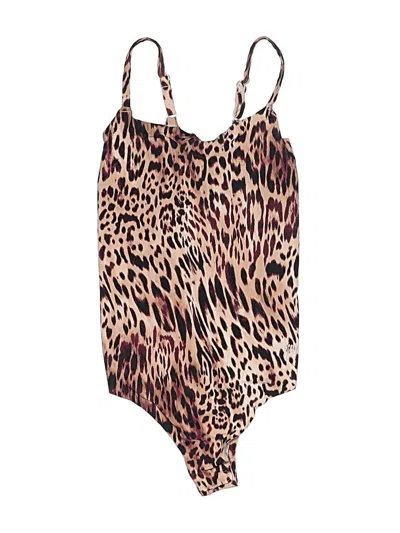 Pre-owned Yitty Bodysuit In Brown