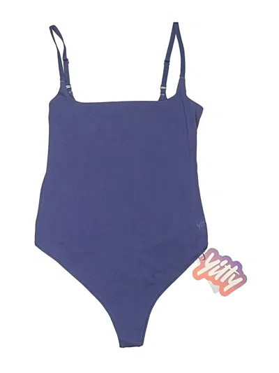 Pre-owned Yitty Bodysuit In Purple