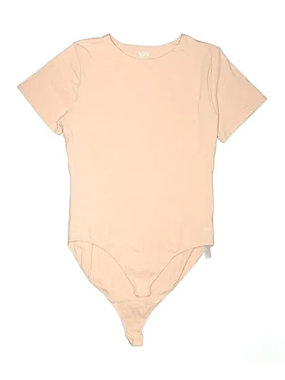 Pre-owned Yitty Bodysuit In Tan