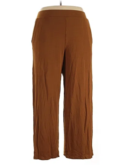 Pre-owned Yitty Casual Pants In Brown