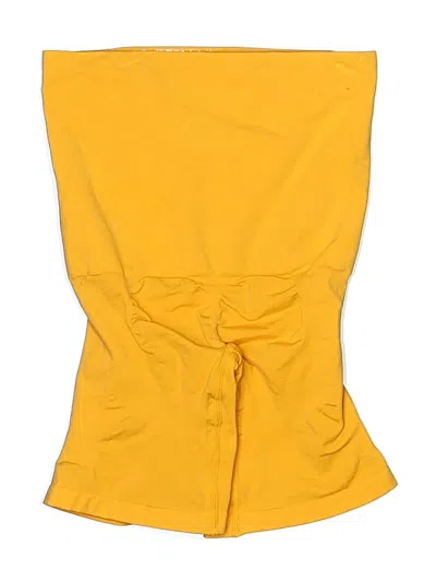 Pre-owned Yitty Overall Shorts In Yellow