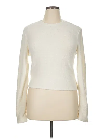Pre-owned Yitty Pullover Sweater In White