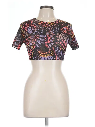 Pre-owned Yitty Short Sleeve T-shirt In Black