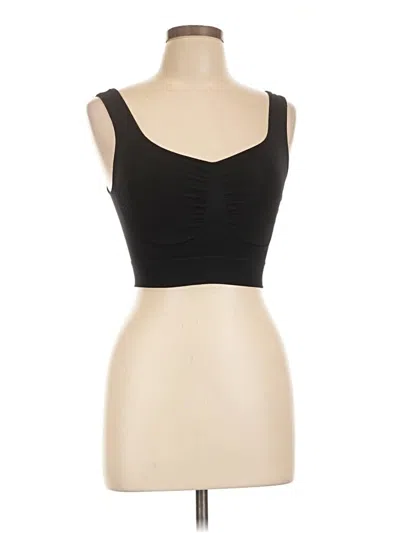 Pre-owned Yitty Sleeveless Top Black Sweetheart Neckline Tops