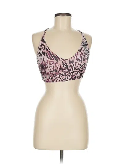 Pre-owned Yitty Tank Top Pink Halter Neckline Tops