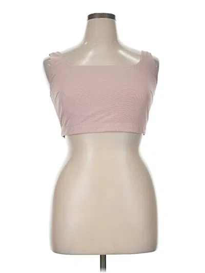 Pre-owned Yitty Tube Top Pink Strapless Neckline Tops