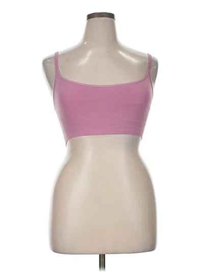 Pre-owned Yitty Tube Top Pink Strapless Neckline Tops