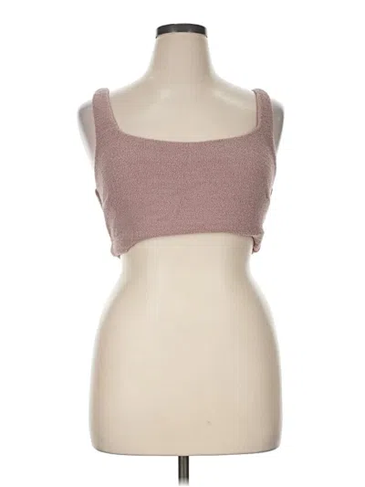 Pre-owned Yitty Tube Top Pink Strapless Neckline Tops