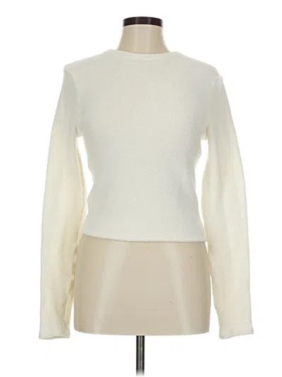 Pre-owned Yitty Turtleneck Sweater In White