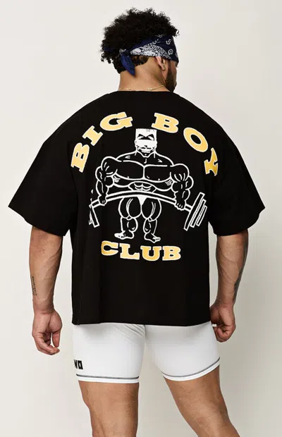 Y,iwo Men's Big Boy Club T-shirt In Black