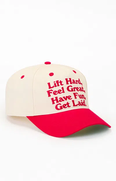 Y,iwo Men's Hardwear Life Hard Snapback Hat In White In Metallic