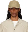 Ylève Khaki Kijima Takayuki Edition Linen Cap