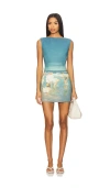 Yllw The Label Holiday At Sea Dress In Blue